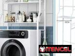 🚻 Estante Organizador de baño  💰 $23 USD  🧺 Diseño práctico y elegante, ideal para aprovechar el espacio del baño.