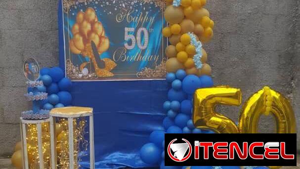 Decoraciones para cumpleaños y eventos