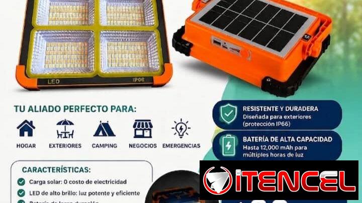 Lámpara solar Led Portátil