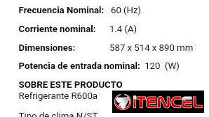 NEVERA DE 3.5 PIES MARCA MILEXUS (GARANTÍA 180 DÍAS – MENSAJERÍA DE 3 A 4 USD SEGUN DONDE VIVA)
