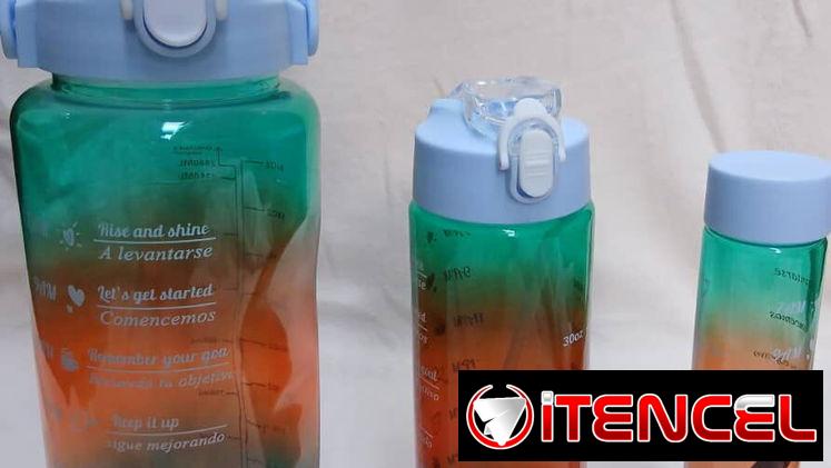 Termo platico set de 3 piezas (M)