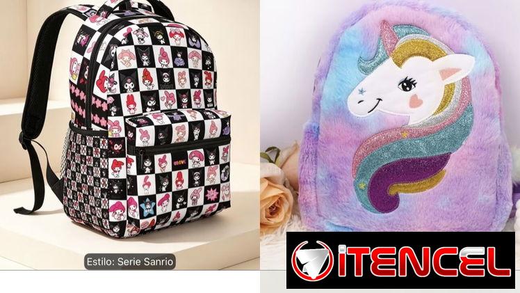 Mochilas de diferentes modelos