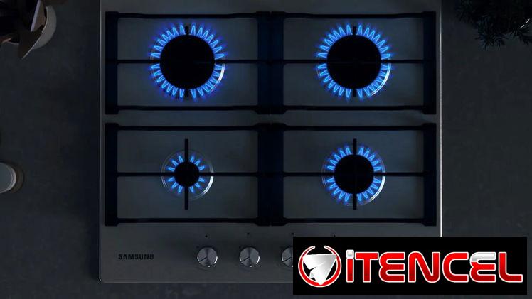Cocina de gas Samsung 4 hornillas 470 USD💵[empotrable]