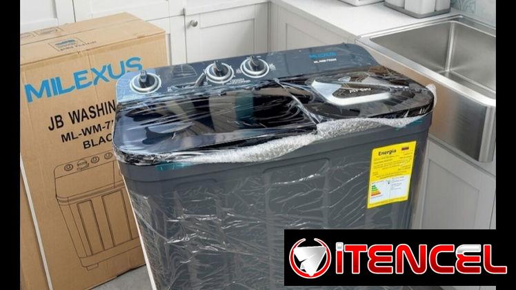 Lavadora semiautomática Milexus 7kg