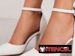 Tacones blancos para boda