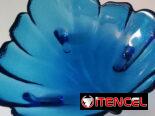 CENTRO DE MESA / ADORNO DE CRISTAL AZUL!!!