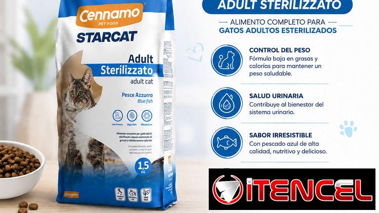 PIENSO IMPORTADO PARA GATOS ESTERELISADOS. BOLSA 1.5 Kg