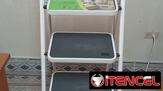 🪜UTIL Y COMPACTA🪜 ESCALERA PLEGABLE 4 NIVELES. MENSAJERÍA CON FACTURA Y GARANTÍA. TLF 54833699