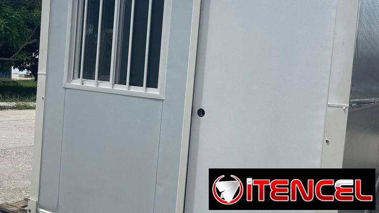CASITA PREFABRICADA ESTRUCTURA DE ACERO FIRTIFICADA CON VENTANAS , PUERTA Y PISO. IDEAL PARA OFICINAS O PUNTO DE VENTASS