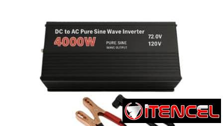 Inversor Dc-ac 72v A 120v – 4000w Q7-lumina, garantía y factura, somos empresa, convertidor
