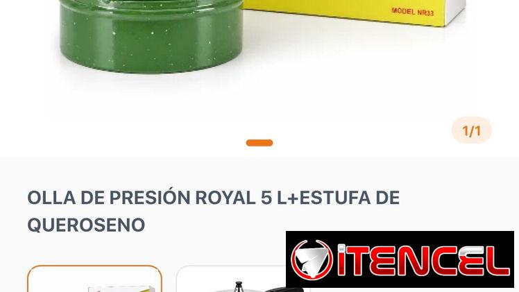 Olla de presión Royal+Estufa de Keroseno