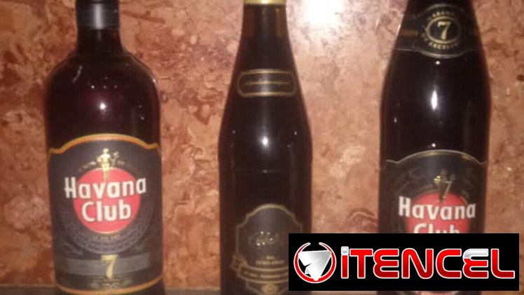 Botellas de ron originales Selladas. Ron Santiago, Cubay , Añejo 7 años, etc