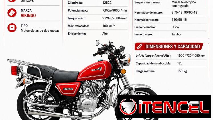 SE VENDEN MOTOS GN125-K VIKING