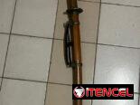 Katana grabada en la hoja y empuñadura