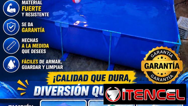 Piscinas de tubo y lona