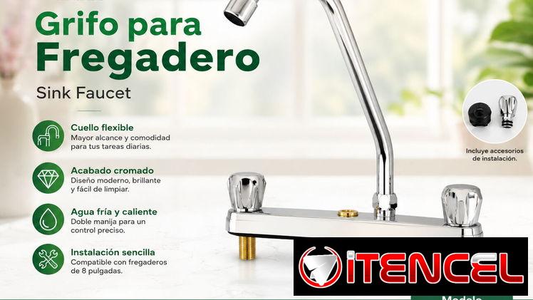 Grifo para fregadero doble GP 1311 (CV)