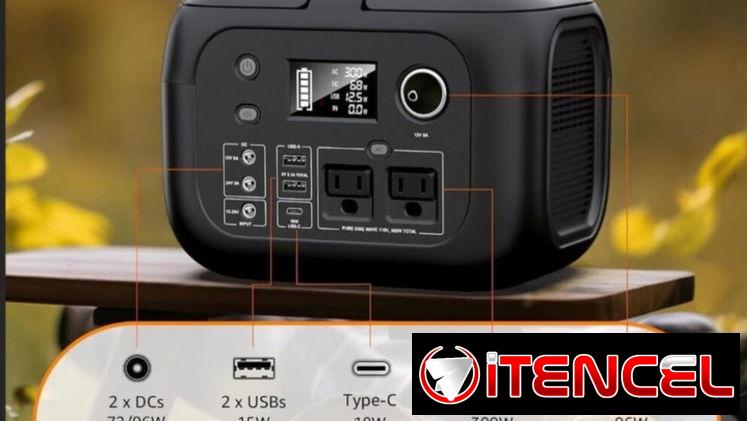 SinKeu G300 ✅ Potencia: 300W | Capacidad: 260Wh ☀️ INCLUYE Panel Solar Portátil de 40W 390 USD ✅ Potencia: 300W | Capaci