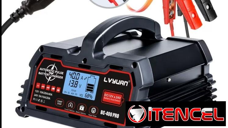 Cargador de Batería Lifepo4 12V y 24V NUEVO EN CAJA