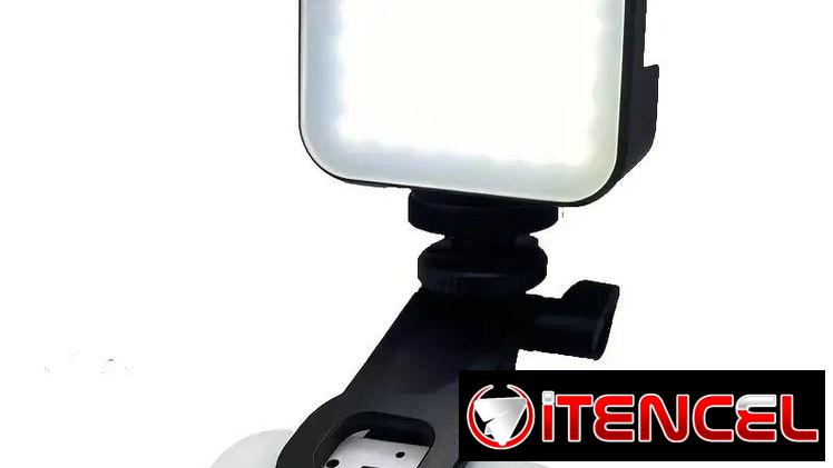 CLEANTRUST Luz Selfie Recargable con Clip