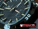 Oferta .🔴🔴Reloj para hombre, pulsera,manilla negra. Esfera negra.