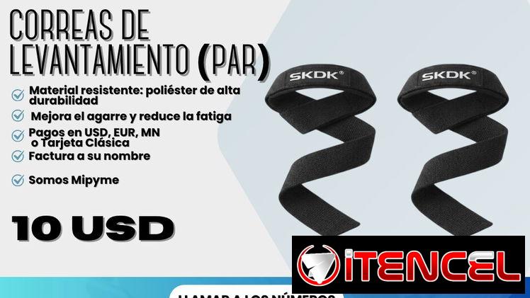 CORREAS DE LEVANTAMIENTO SKDK® (PAR) 💰 Precio: 10 USD