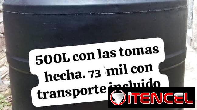 Tanques para agua 500 lt