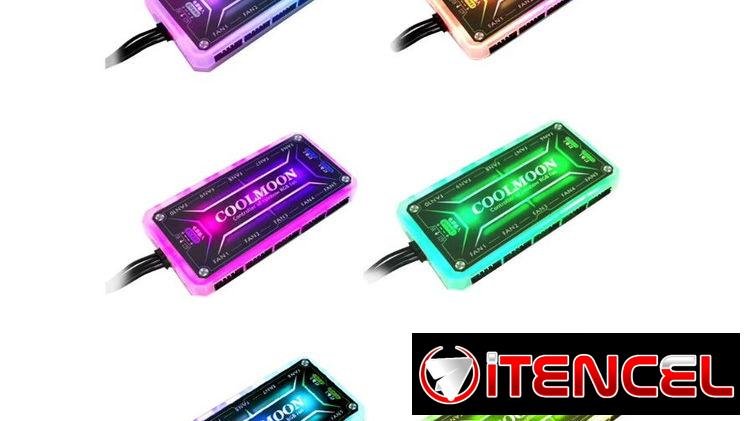 CONTROLADORA RGB COOLMOON 6 PINES (NUEVAS EN CAJA)