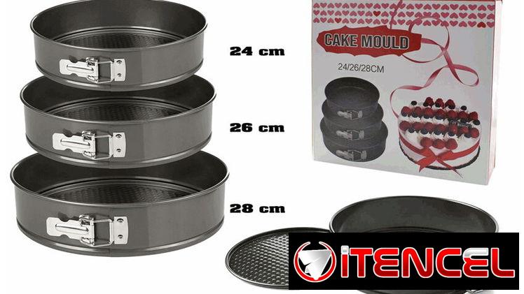 Moldes para dulces 3 pzs, 9500 cup