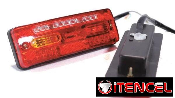 Luces Traseras de Posicion/Frenado (“Stops”) para Triciclos