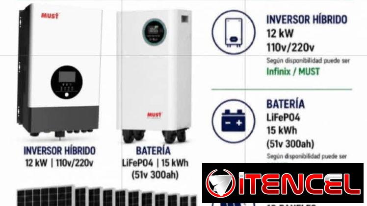 Kit solares con paneles