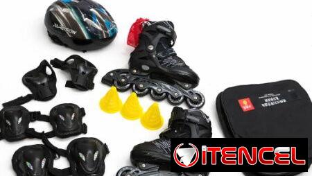 CONJUNTO DE PATINES LINEALES NUEVOS!!!!
