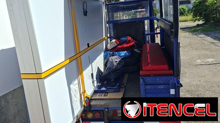Alquiler de triciclo para personas y mercancía