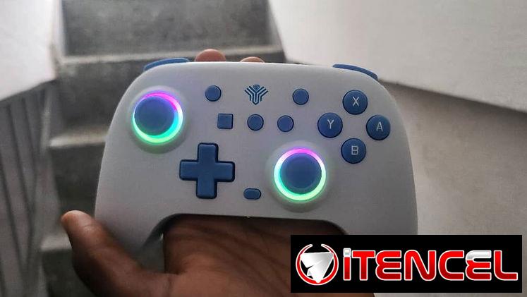 🔥MANDO INALÁMBRICO RGB EN VENTA   🆕en caja   -🔋10-14h de uso continuo  -Compatible con Nintendo Switch, PC