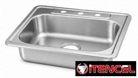 Fregadero De Acero Inoxidable, garantía y factura, somos empresa