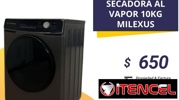Lavadora Secadora al Vapor marca Milexus 10kg ( carga frontal)