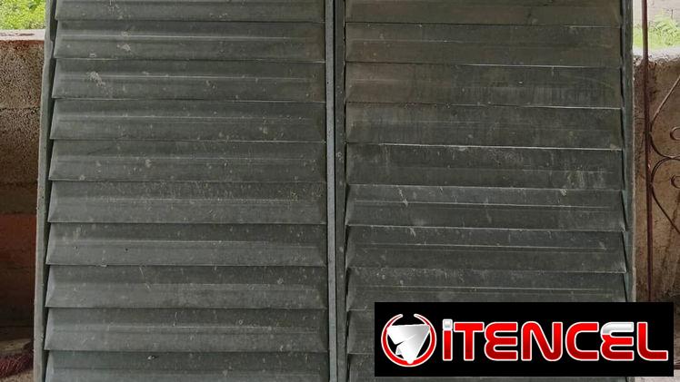 Ventana de zinc galvanizado !