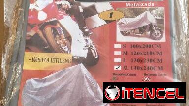 Capas Impermeables para Motos y Bicimotos. Material Polietileno PEVA.