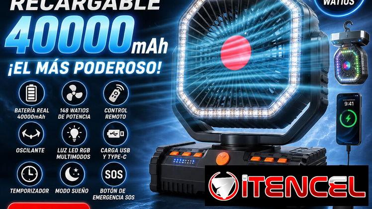 Ventiladores 40000 mAh F16