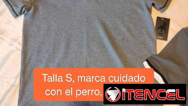 Pullover de hombre talla S, cuidado con el perro