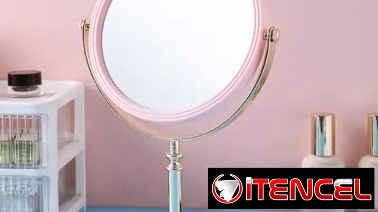 Espejo de Maquillaje con base para cómoda LF