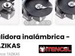 Pulidora inalámbrica – TAZIKAS. Incluye 2 discos de corte, cargador y 1 batería 4Ah, llave de ajuste