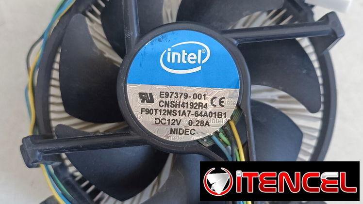 SE VENDE FAN INTEL CON DISIPADOR PARA MICRO DE PC, DE USO PERO EN BUEN ESTADO