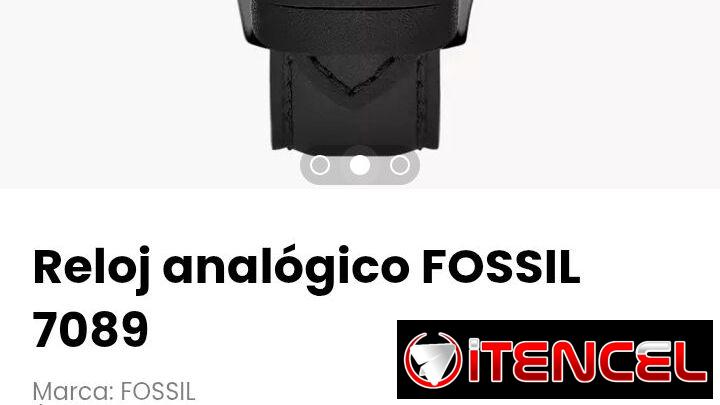 Reloj analógico FOSSIL 7089. Modelo: BQM7089