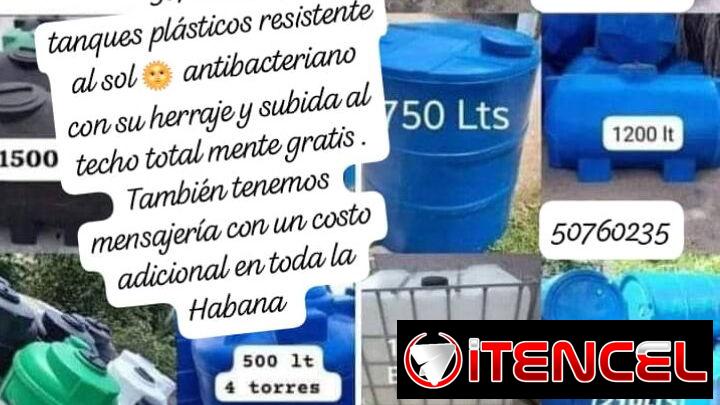 Tanques plásticos para agua antibacterianos