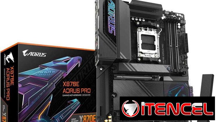 🎮 AMD 🎮 Board Gigabyte X870E Aorus Pro 🎮 20xVRM🔹8200mt🔹EZ Debug🔹USB4🔹9xUSB🔹Wifi 7🔹EZ-Plug🔹Q-Flash Plus 📦0km