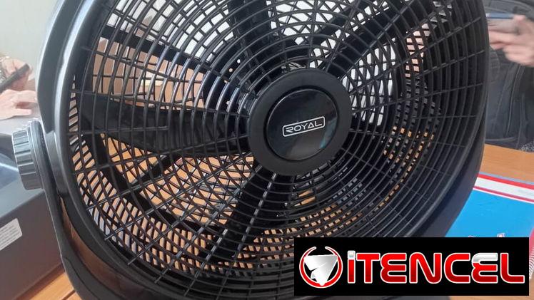 🌀 VENTILADOR DE PISO ROYAL RA205BK 🌀  💲 PRECIO: $50.00 USD  ⚡ Potencia, frescura y rendimiento para tu hogar u oficin