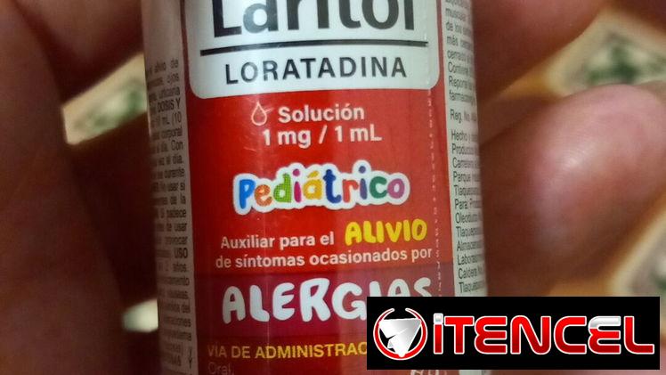 Vendo Suspensión loratadina, ambroxol, Ibuprofeno, Simetocona.