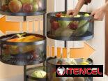 Mesita Estantes Gitatorios Para la Cocina. Sencilla y Multifuncional.