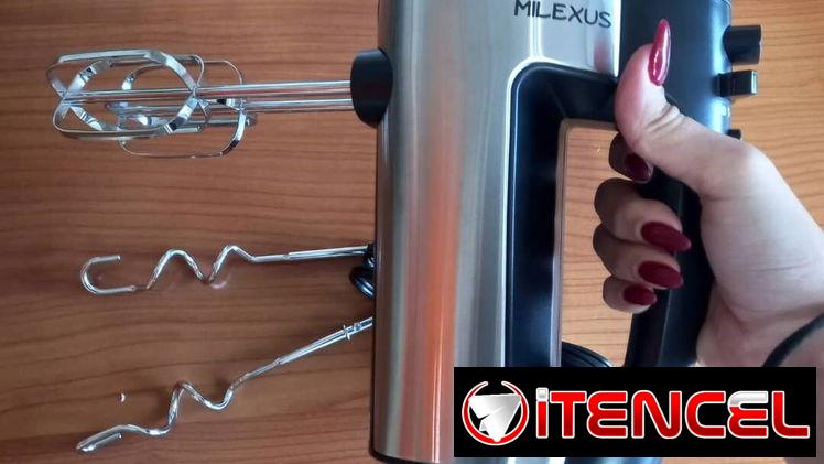 MEZCLADORA DE MANO ELÉCTRICA MILEXUS (ML-BHM62), ENTREGA DE FACTURA. VARIEDAD DE ELECTRODOMÉSTICOS, TECNOLOGÍA, ETC