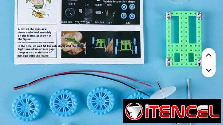 Coche de Ciencia DIY Alimentado por Agua Salada – Proyecto Escolar Interactivo para Niños | F… | videojuegoshabana.com